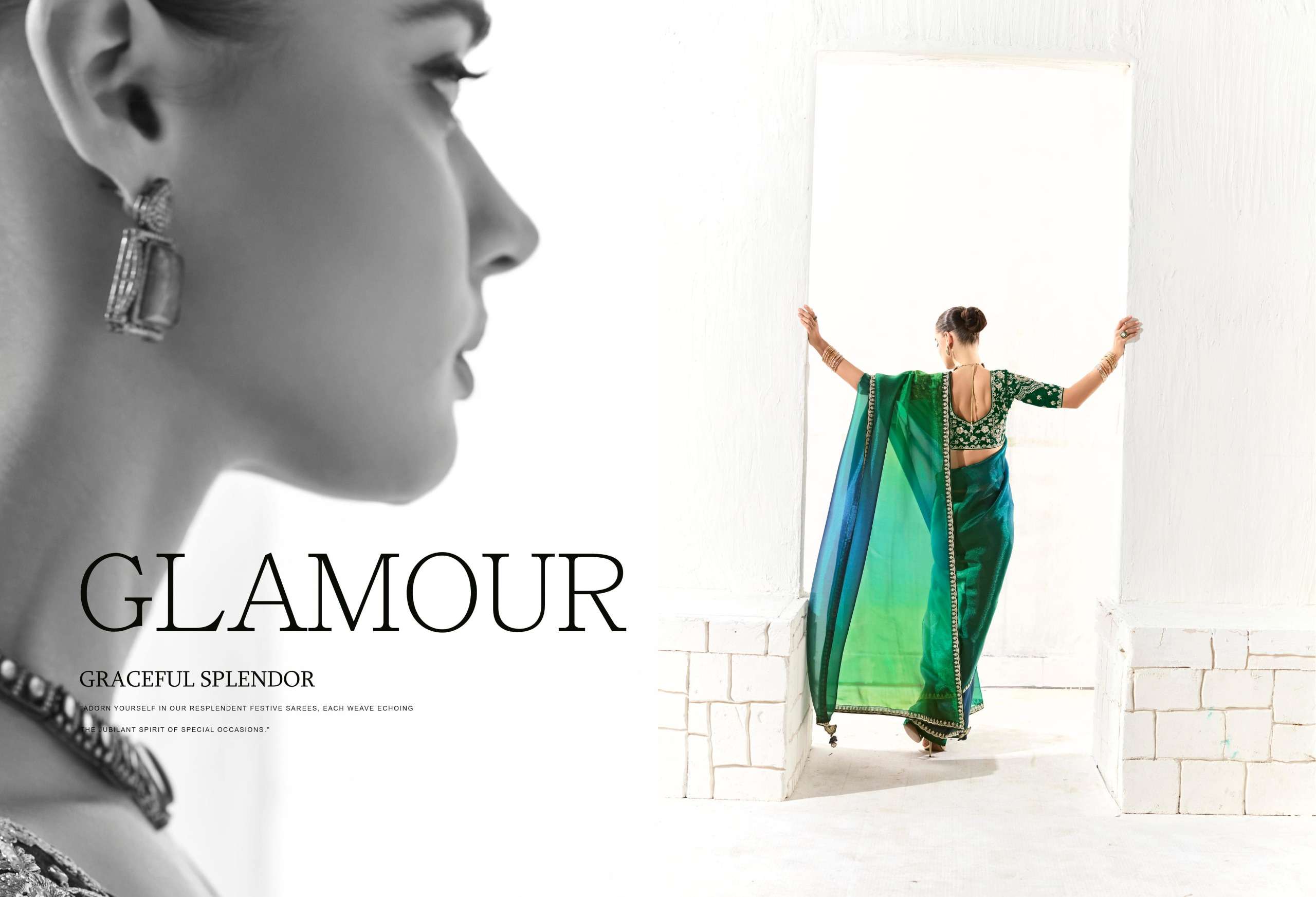 KIMORA PRESENTS RUNWAY ORGANZA FANCY FEBRICS SAREE CATALOG WHOLESALER AND EXPORTER 
