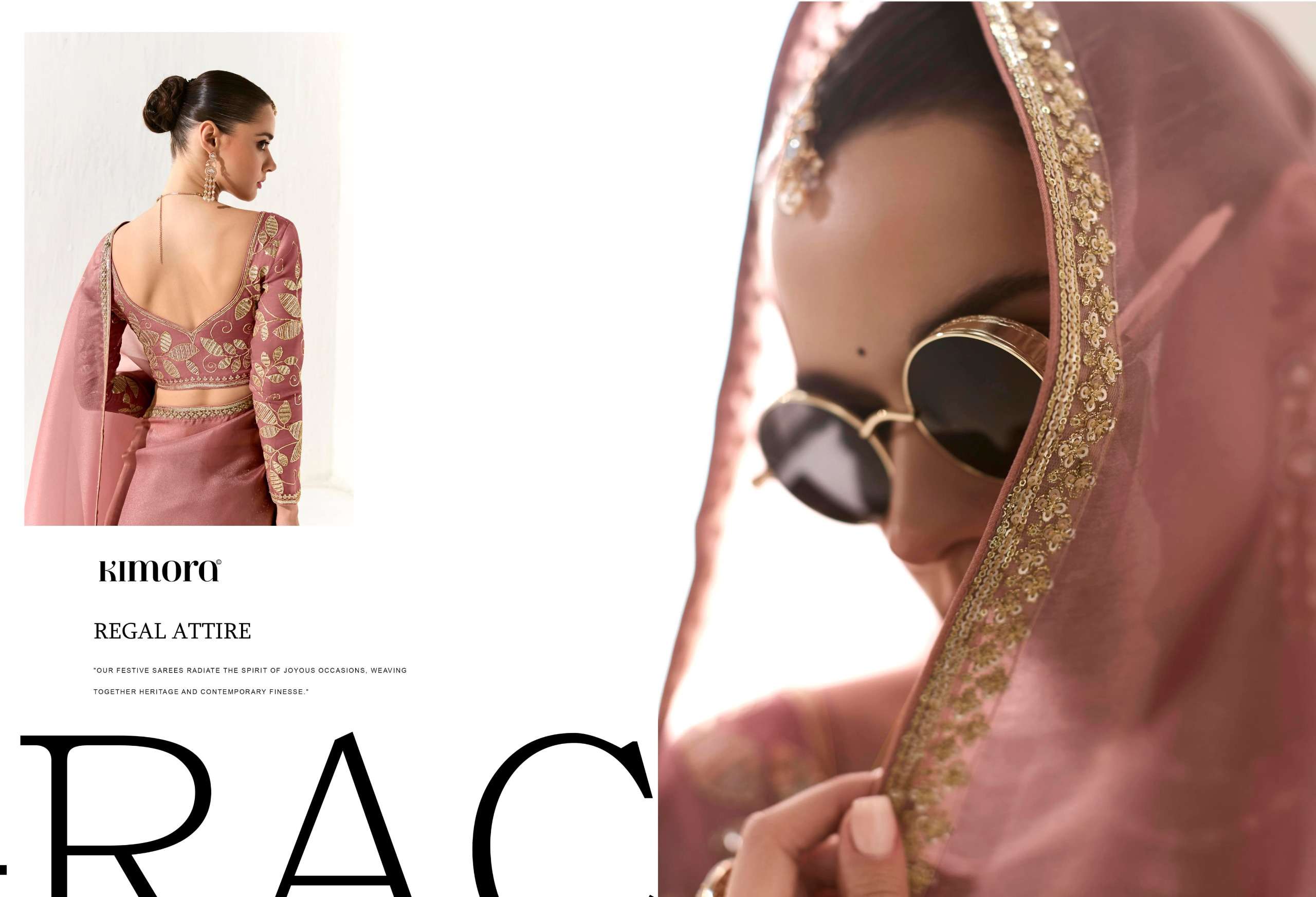 KIMORA PRESENTS RUNWAY ORGANZA FANCY FEBRICS SAREE CATALOG WHOLESALER AND EXPORTER 