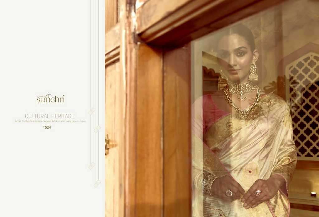 Kimora Presents Sunehri Alankar 1521-1531 Dola Silk Occasion Wear Saree For Ladies Catalog Wholesaler And Exporter 