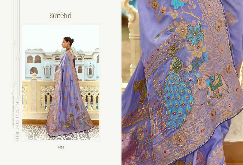 Kimora Presents Sunehri Alankar 1521-1531 Dola Silk Occasion Wear Saree For Ladies Catalog Wholesaler And Exporter 