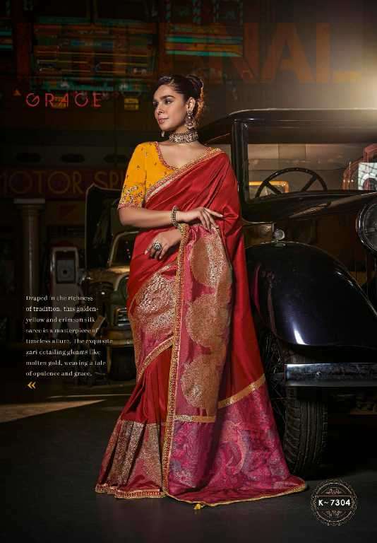 Kira Creations Presents Kanya Wholesale Pure Silk With Beautiful Designer Sarees Catalog Wholesaler And Exporter 