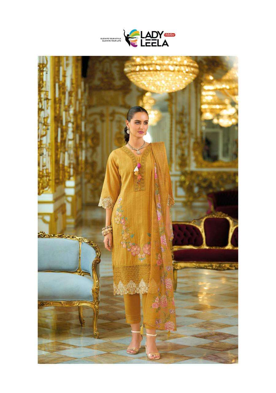 Lady Leela Presents Summer Saga Cotton Embroidery Readymade Catalog Wholesaler And Exporter 
