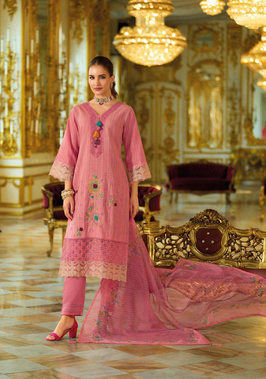 Lady Leela Presents Summer Saga Cotton Embroidery Readymade Catalog Wholesaler And Exporter 