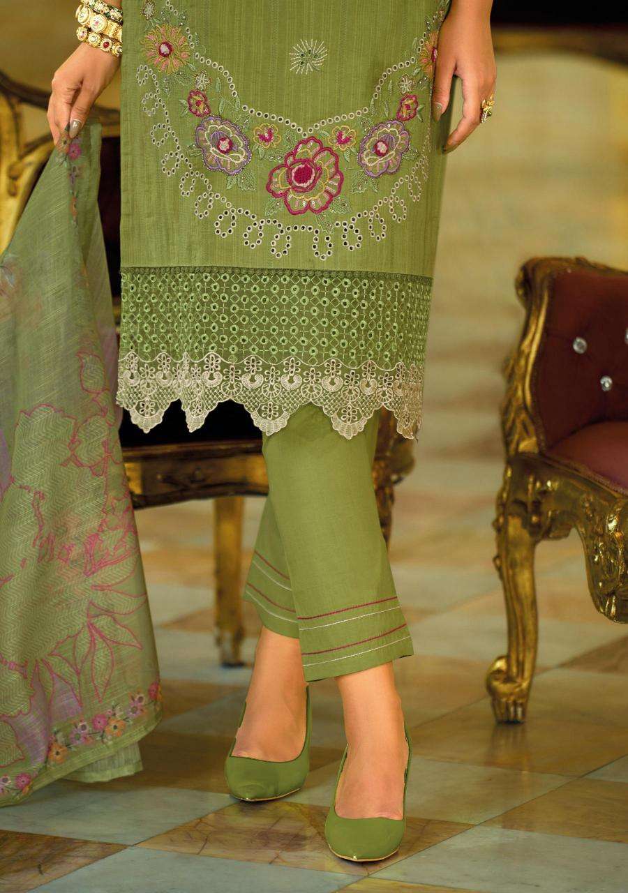 Lady Leela Presents Summer Saga Cotton Embroidery Readymade Catalog Wholesaler And Exporter 