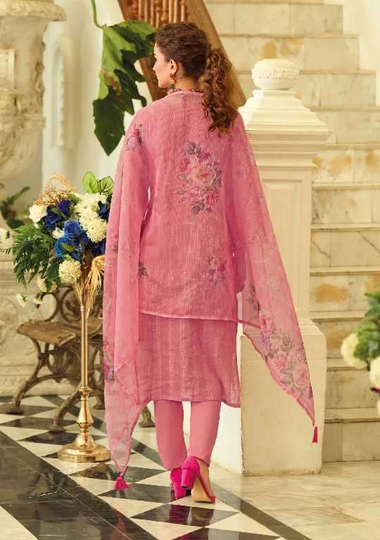 Lady Leela Presents Summer Trends Vol-2 Wholesale Handwork And Embroidery Work 3 Piece Catalog Wholesaler And Exporter 