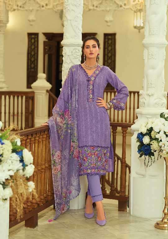 Lady Leela Presents Summer Trends Vol-2 Wholesale Handwork And Embroidery Work 3 Piece Catalog Wholesaler And Exporter 