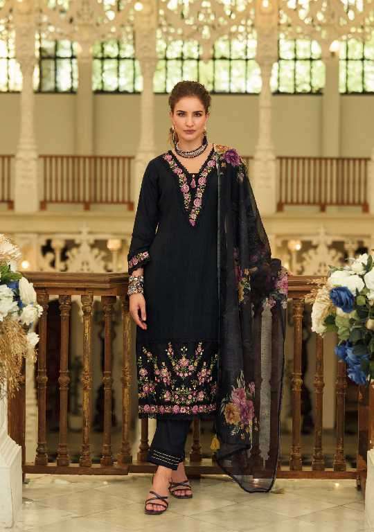 Lady Leela Presents Summer Trends Vol-2 Wholesale Handwork And Embroidery Work 3 Piece Catalog Wholesaler And Exporter 