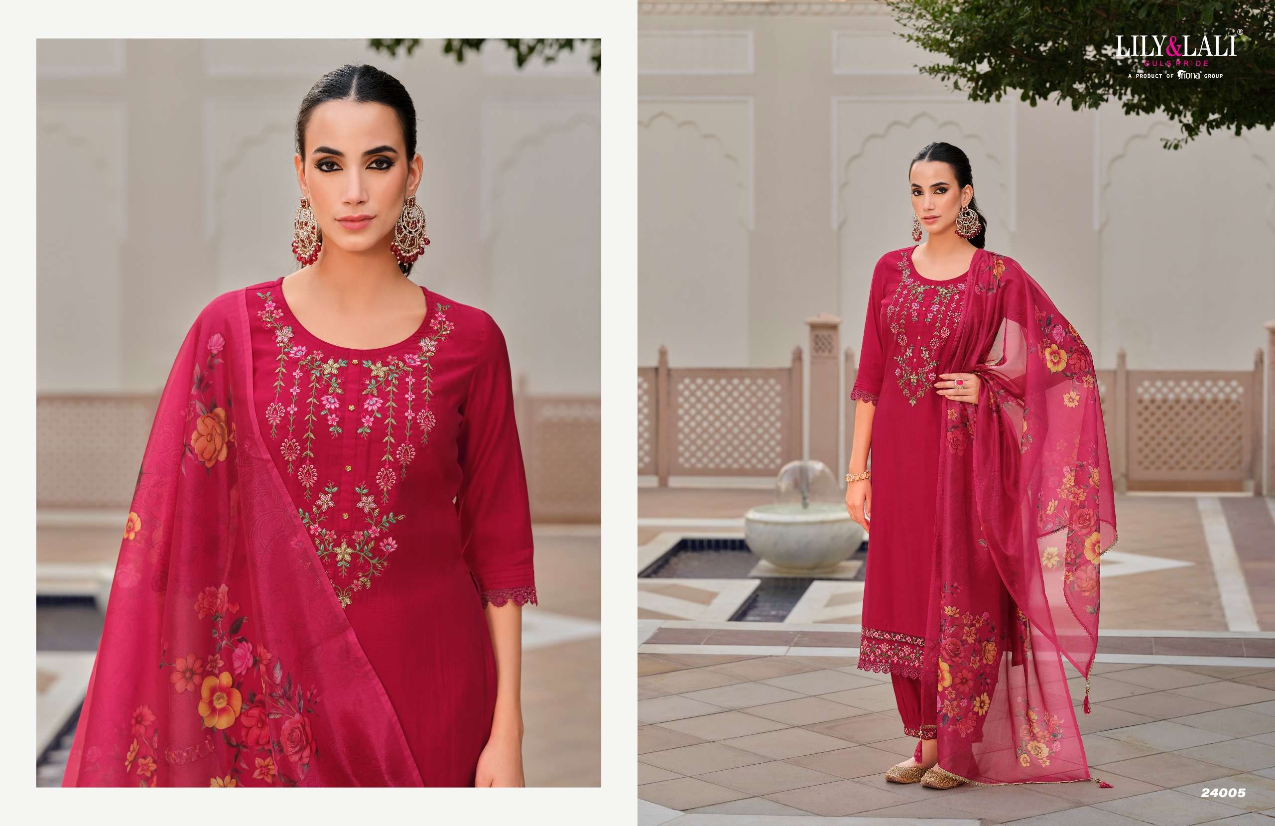 LILY & LALI PRESENTS AFGHANI VOL-5 FANCY KURTIS CATALOG WHOLESALER AND EXPORTER IN SURAT