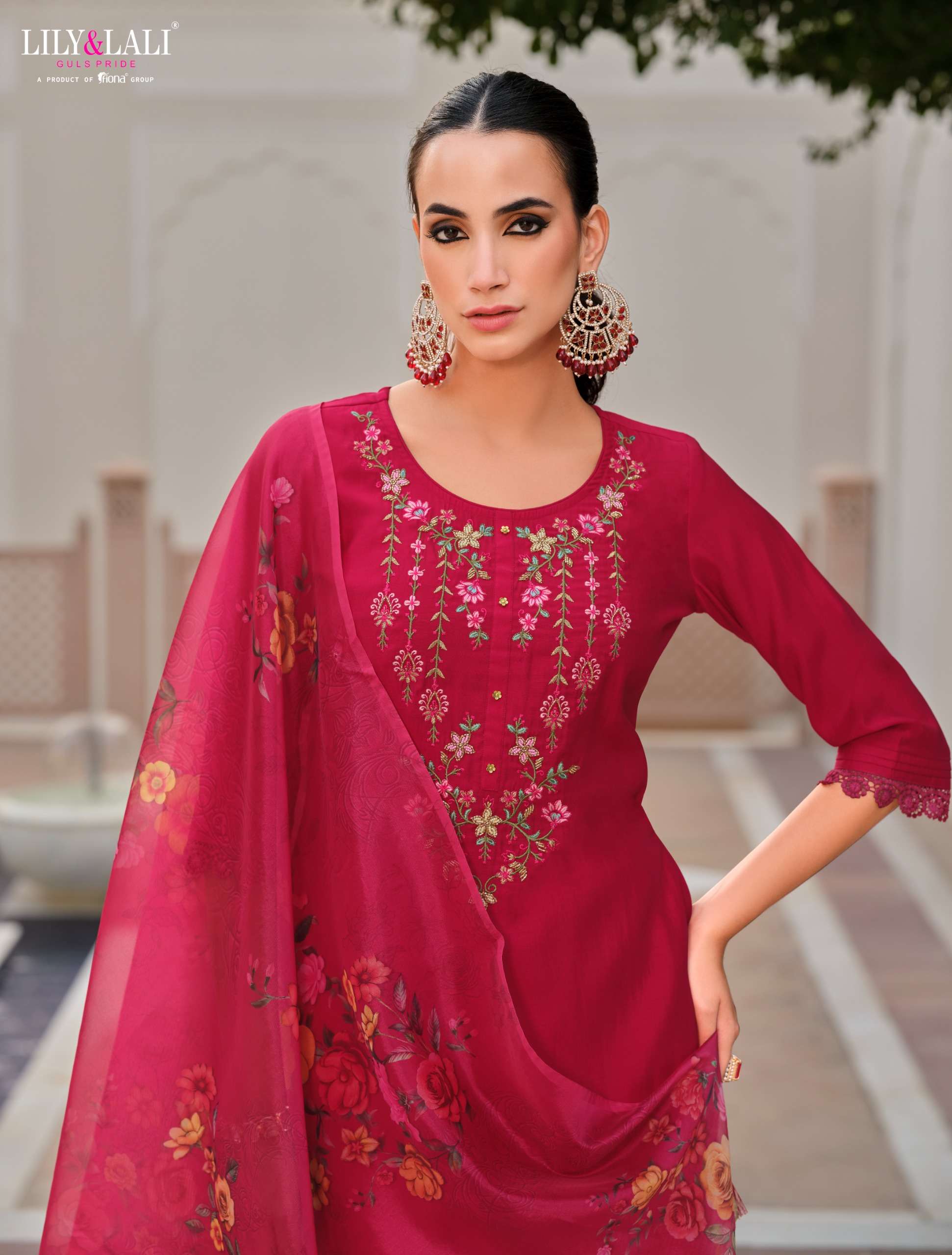 LILY & LALI PRESENTS AFGHANI VOL-5 FANCY KURTIS CATALOG WHOLESALER AND EXPORTER IN SURAT