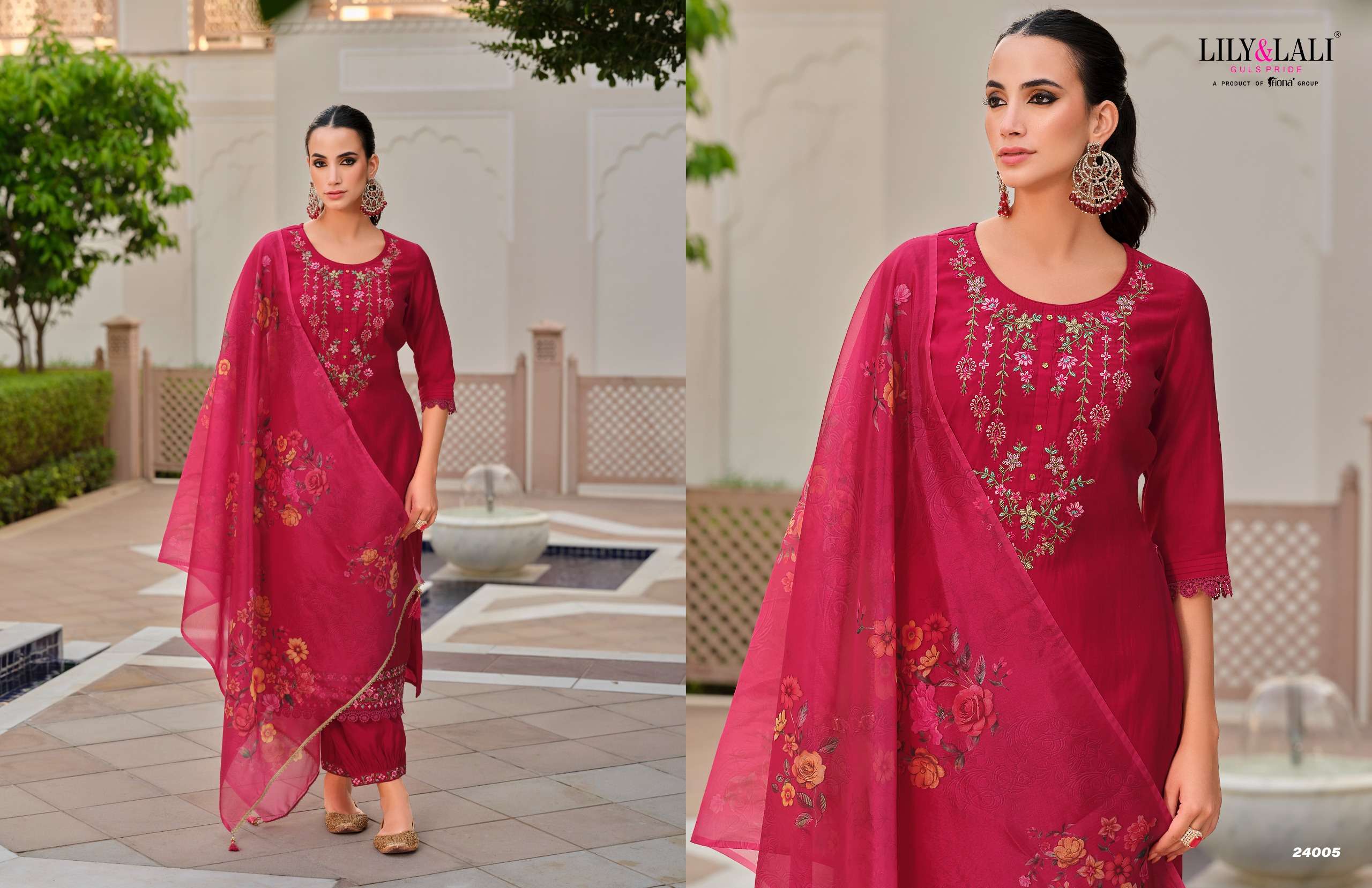 LILY & LALI PRESENTS AFGHANI VOL-5 FANCY KURTIS CATALOG WHOLESALER AND EXPORTER IN SURAT
