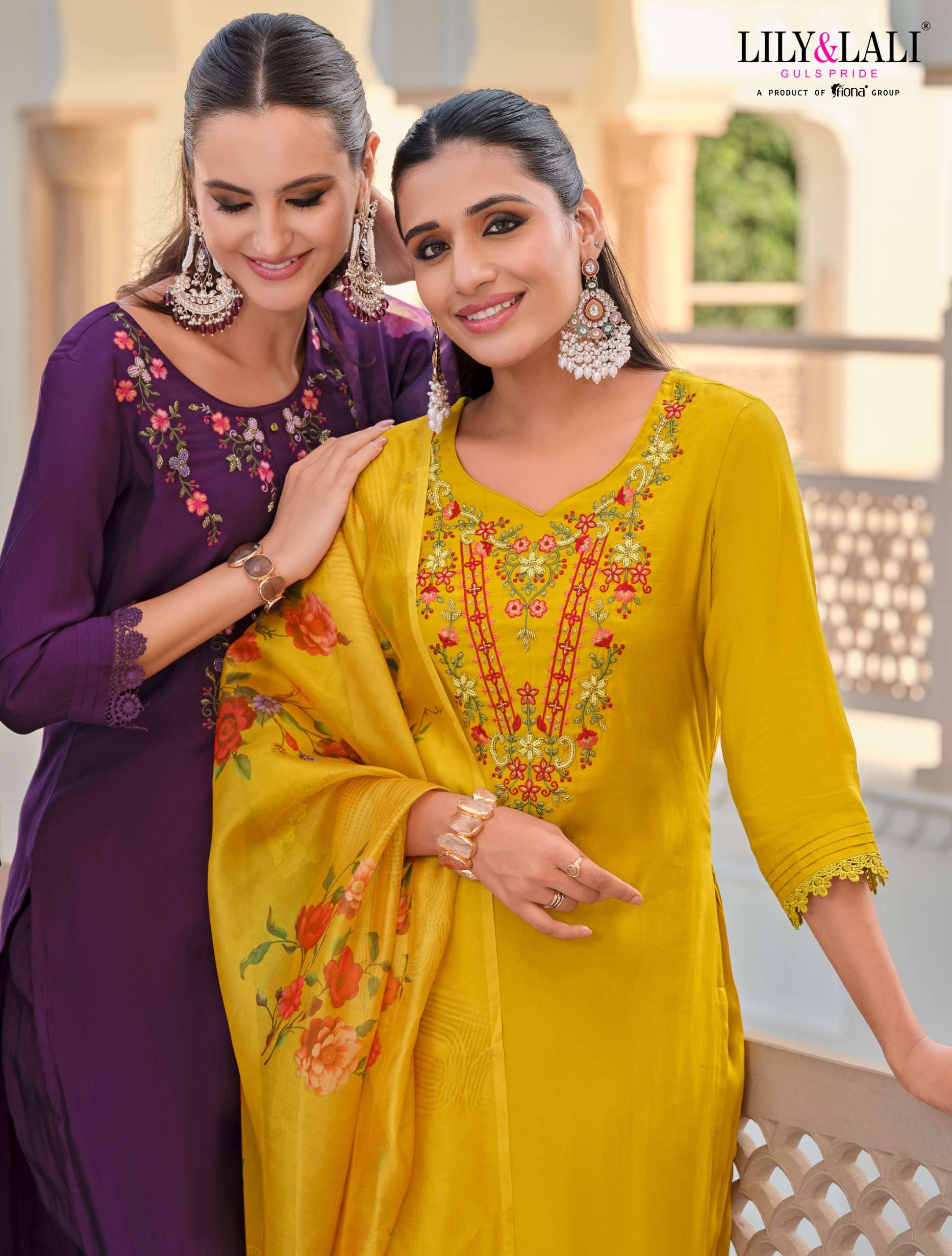 LILY & LALI PRESENTS AFGHANI VOL-5 FANCY KURTIS CATALOG WHOLESALER AND EXPORTER IN SURAT