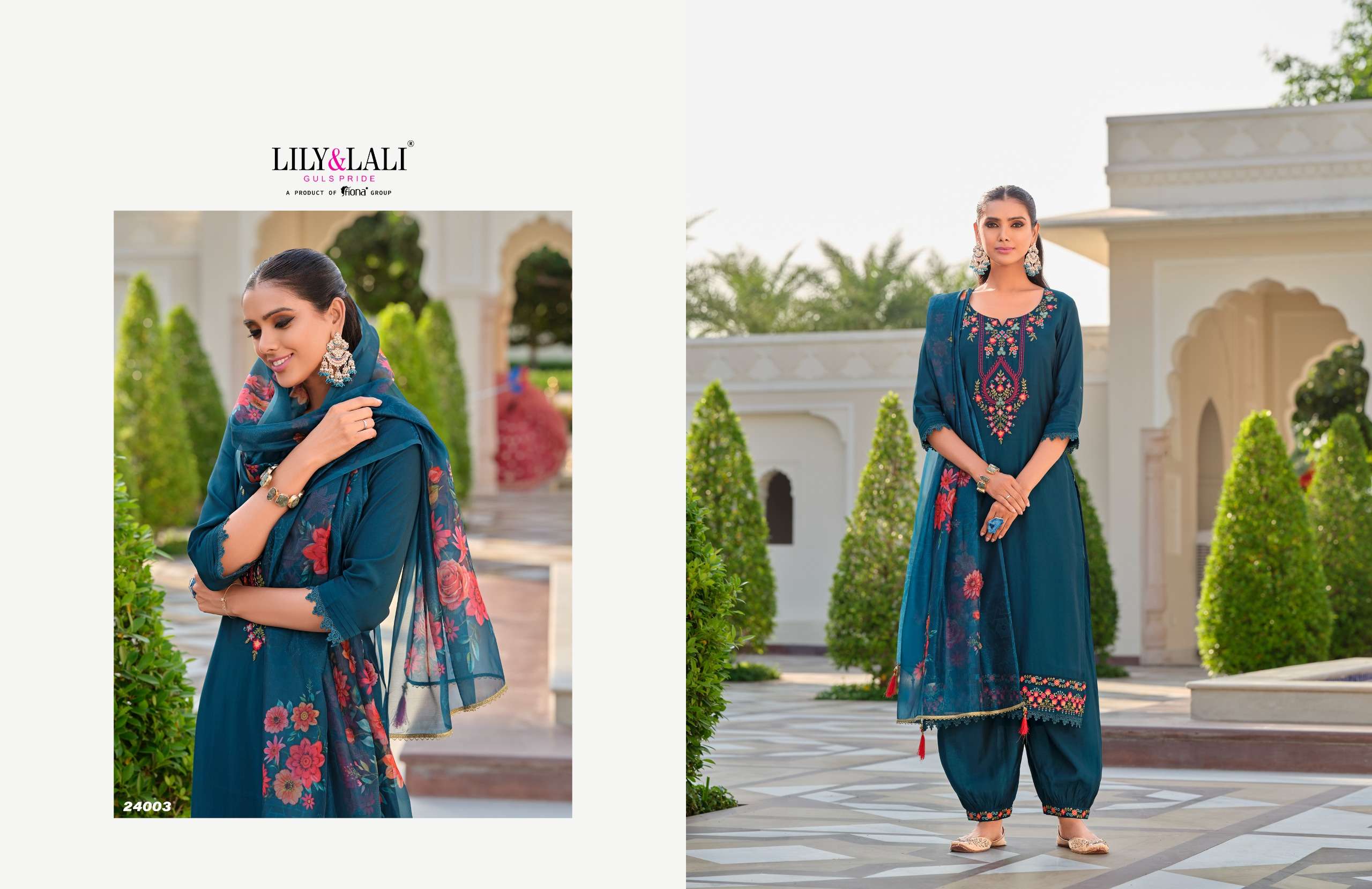 LILY & LALI PRESENTS AFGHANI VOL-5 FANCY KURTIS CATALOG WHOLESALER AND EXPORTER IN SURAT