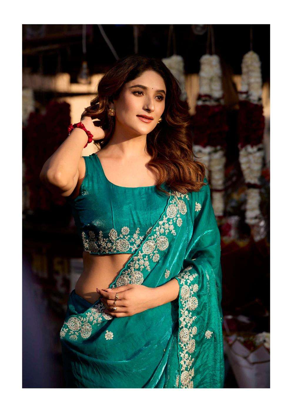 LT Fabrics Lighting Vol-3 Malai Silk Trendy Sarees Catalog Wholesaler And Exporter  