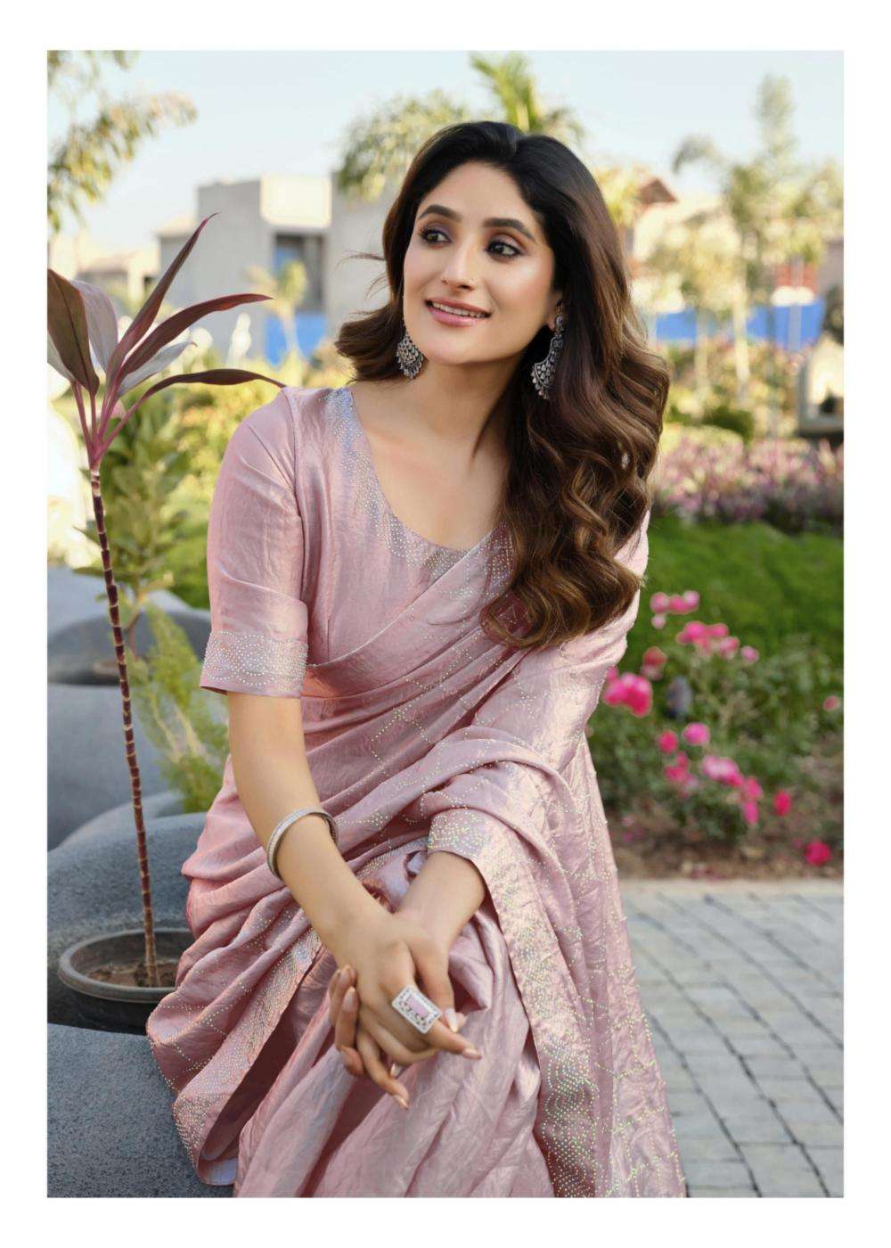 LT Fabrics Presents Primark Vol-6 Malai Silk Regular Wear Saree Catalog Wholesaler And Exporter  