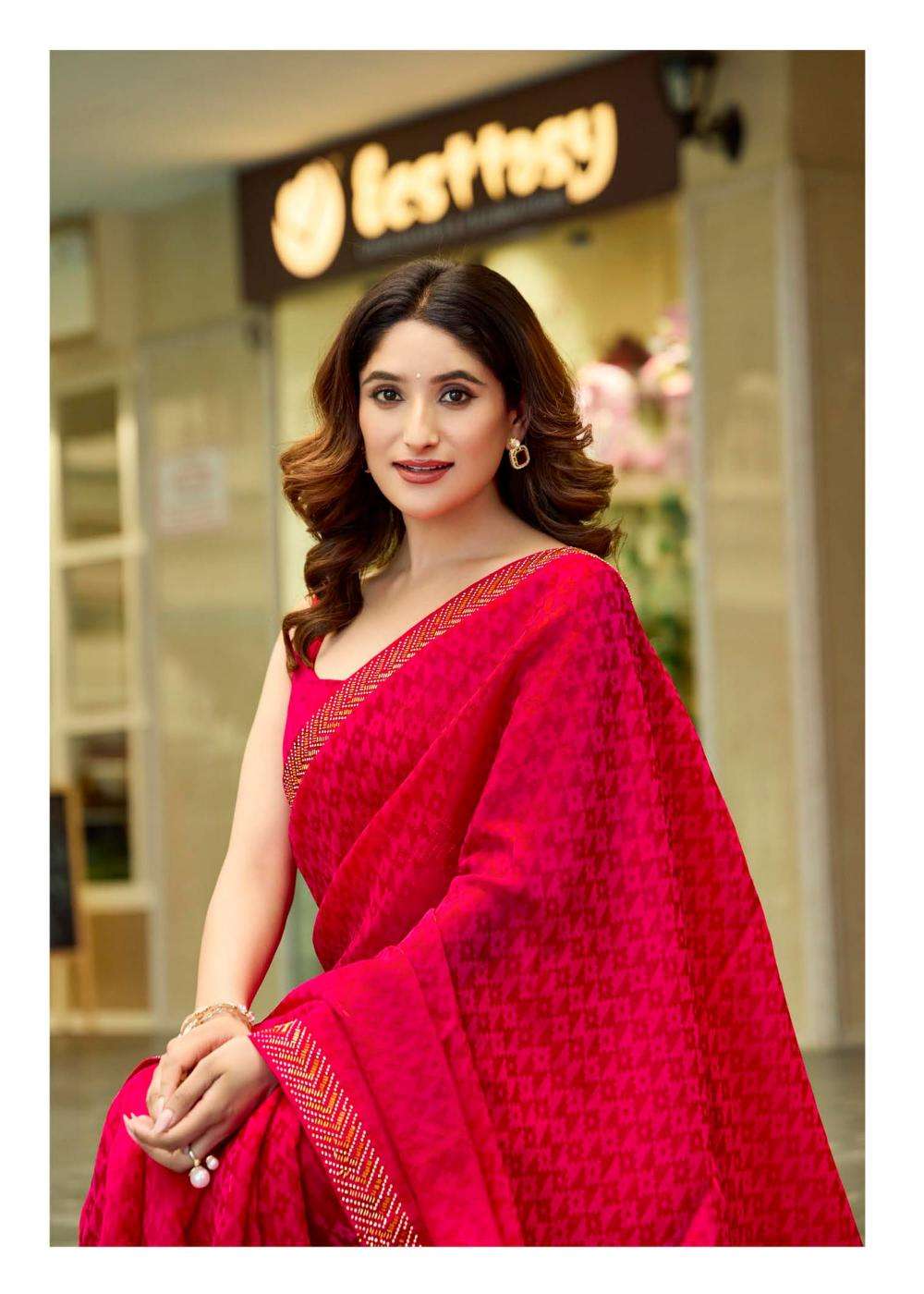 LT Fabrics Presents Signature Vol-17 Malai Silk Gorgeous Look Saree Catalog Wholesaler And Exporter 