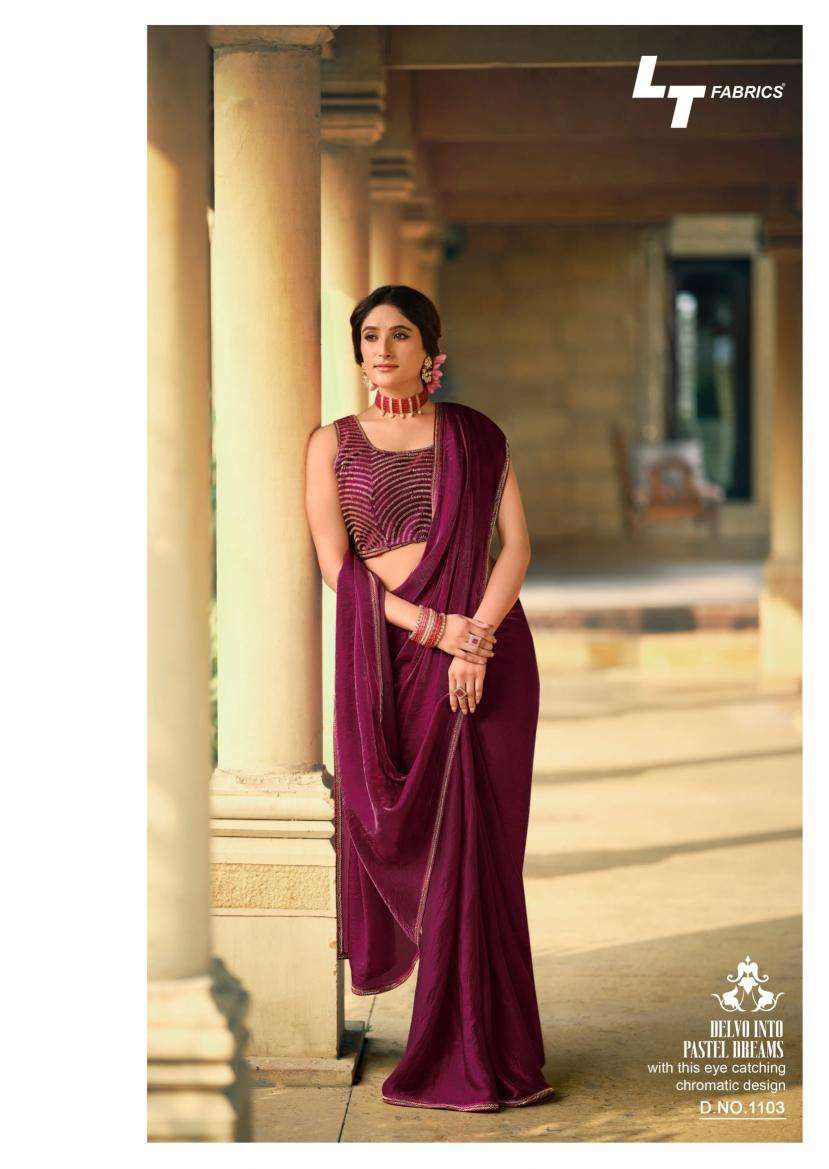 lt fashion presents silver stone vol -11 fashionable nylonxcatonic satin best saree catalog wholesaler and exporter 