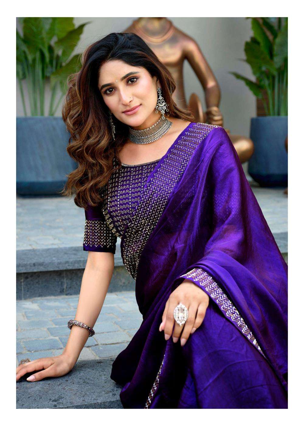 lt fashion signature vol-9 elegant style malai silk saree catalog wholesaler and exporter 