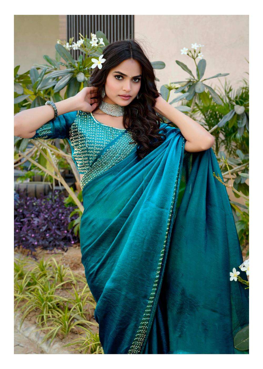 lt fashion signature vol-9 elegant style malai silk saree catalog wholesaler and exporter 