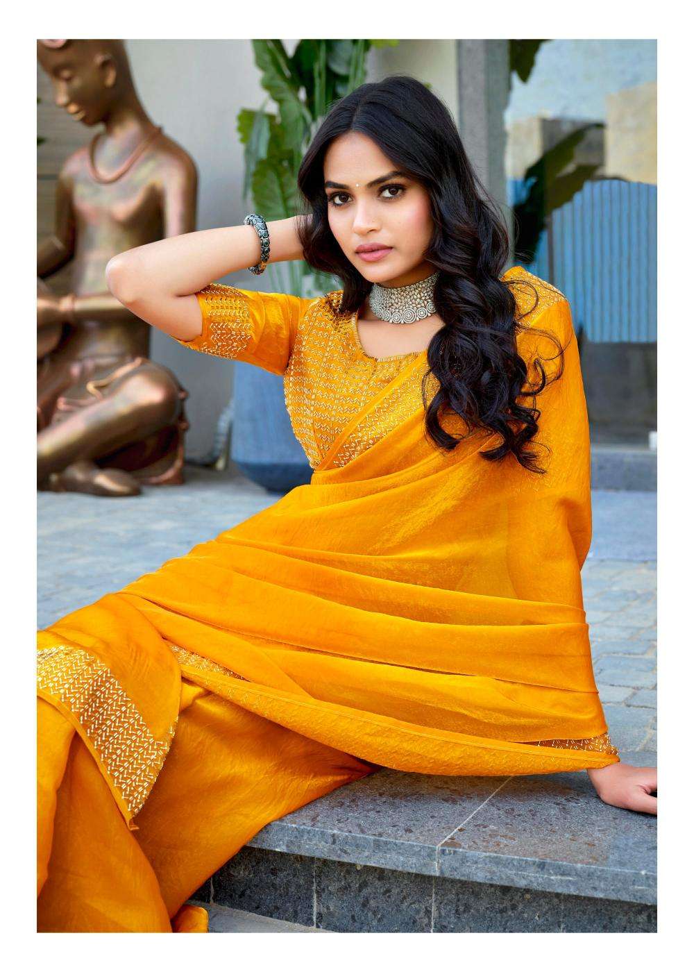 lt fashion signature vol-9 elegant style malai silk saree catalog wholesaler and exporter 