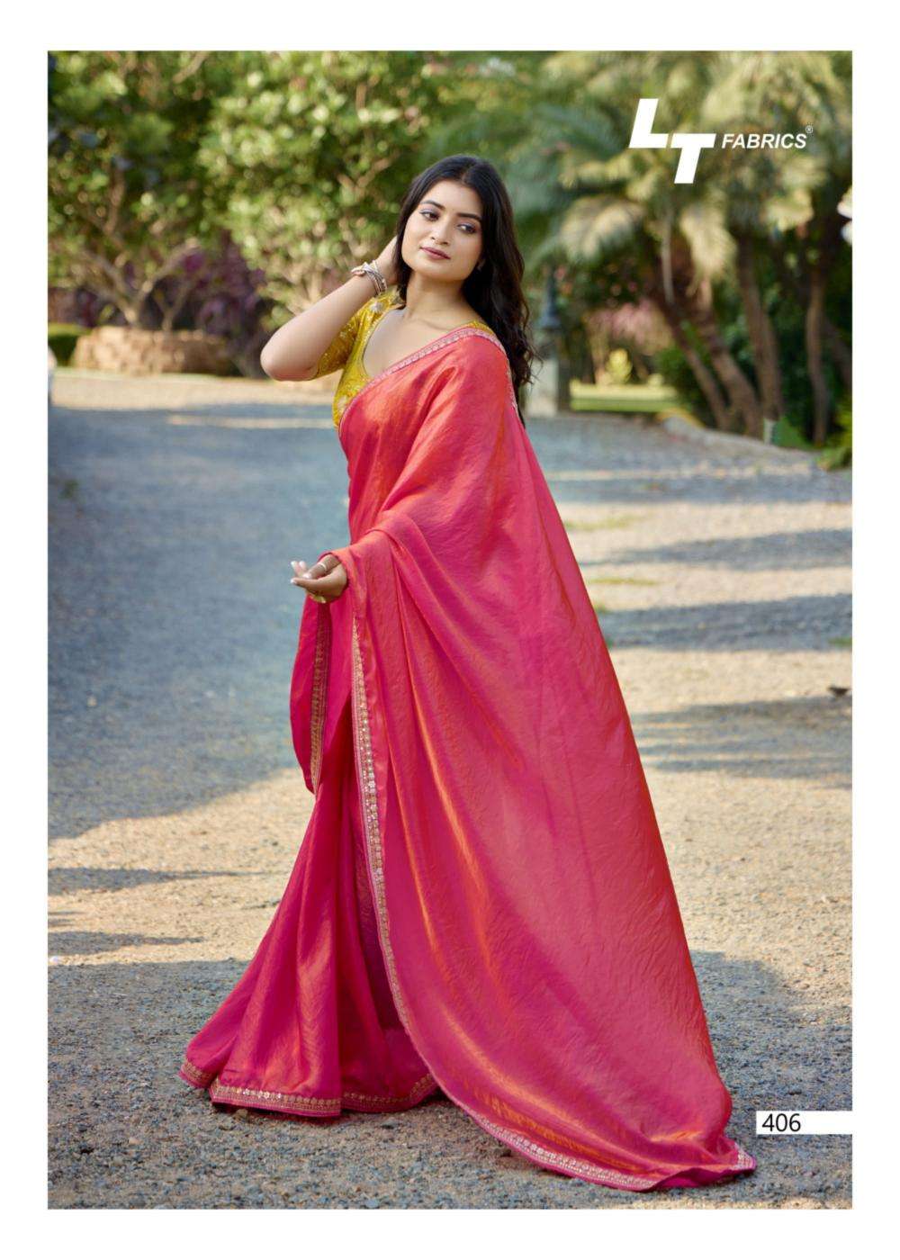 Lt Fashions Presents Magnolia Vol-4 Malai Silk Traditional Saree Catalog Wholesaler And Exporter 