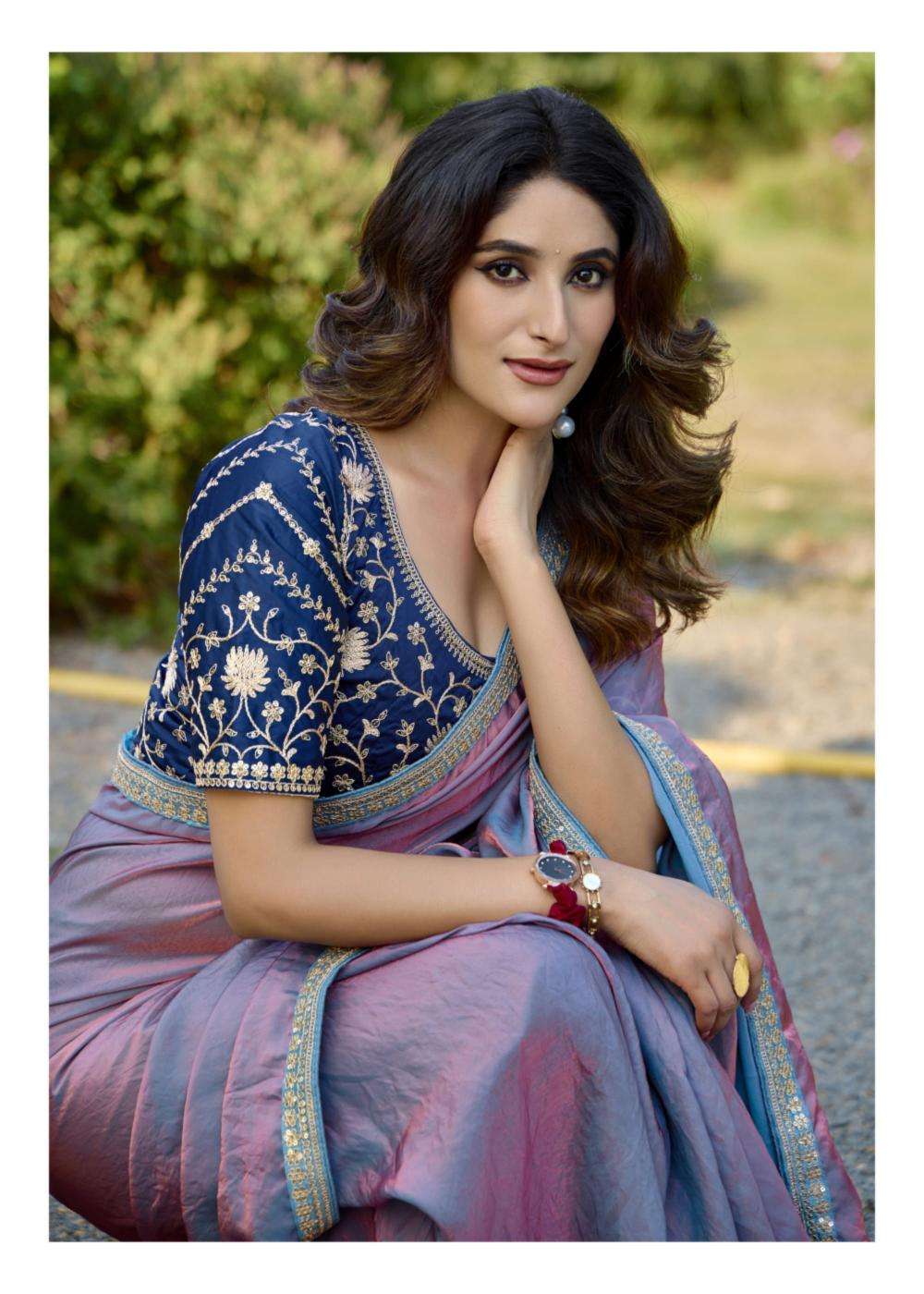 Lt Fashions Presents Magnolia Vol-4 Malai Silk Traditional Saree Catalog Wholesaler And Exporter 