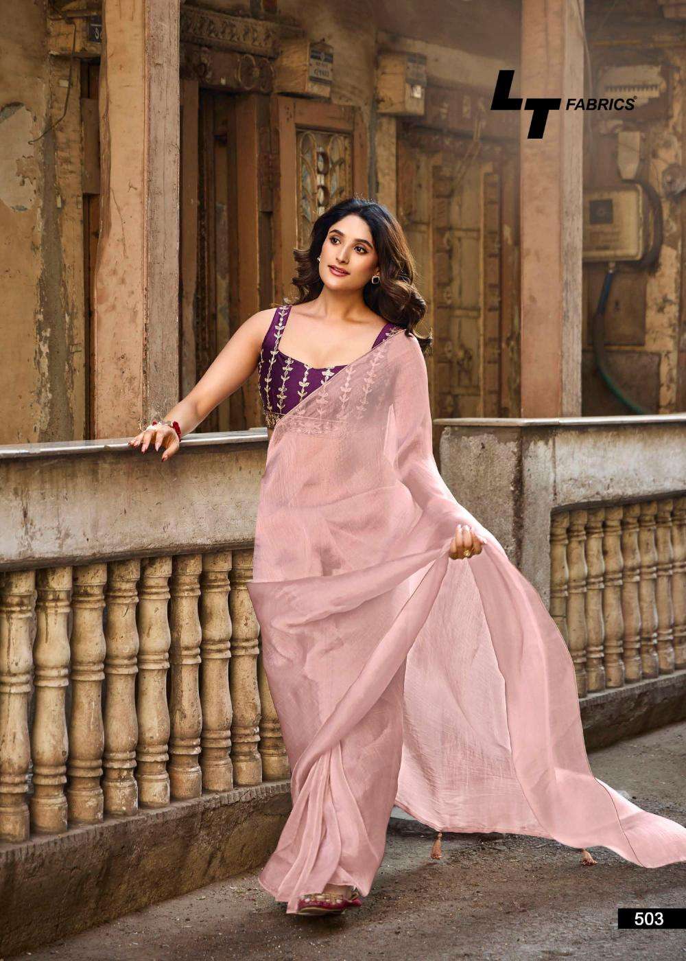 lt fashions presents utopia vol-5 colour addition malai silk best saree catalog wholesaler and exporter 