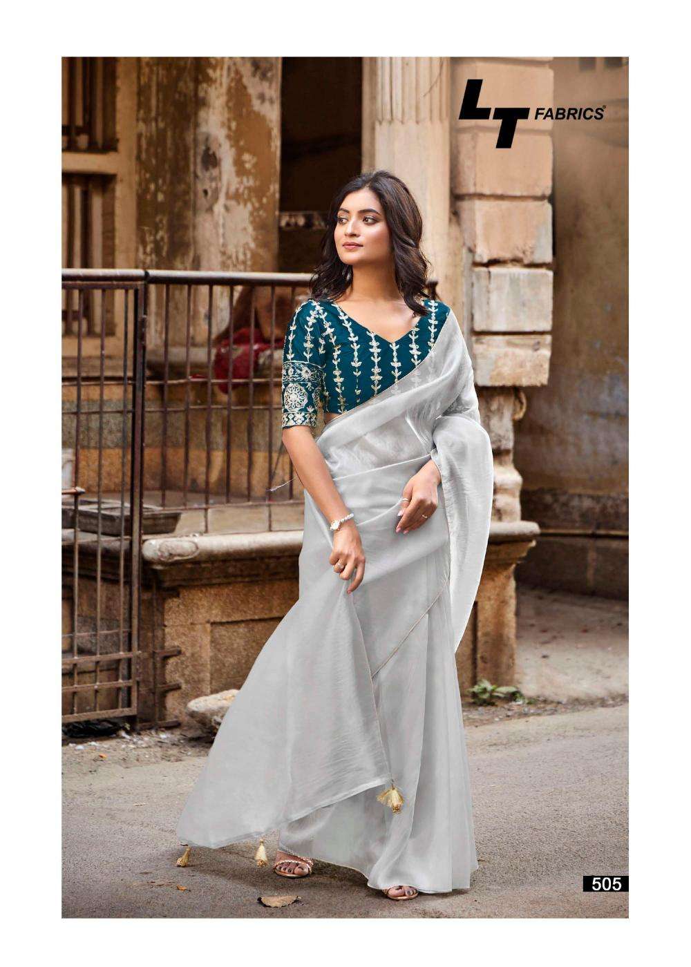 lt fashions presents utopia vol-5 colour addition malai silk best saree catalog wholesaler and exporter 