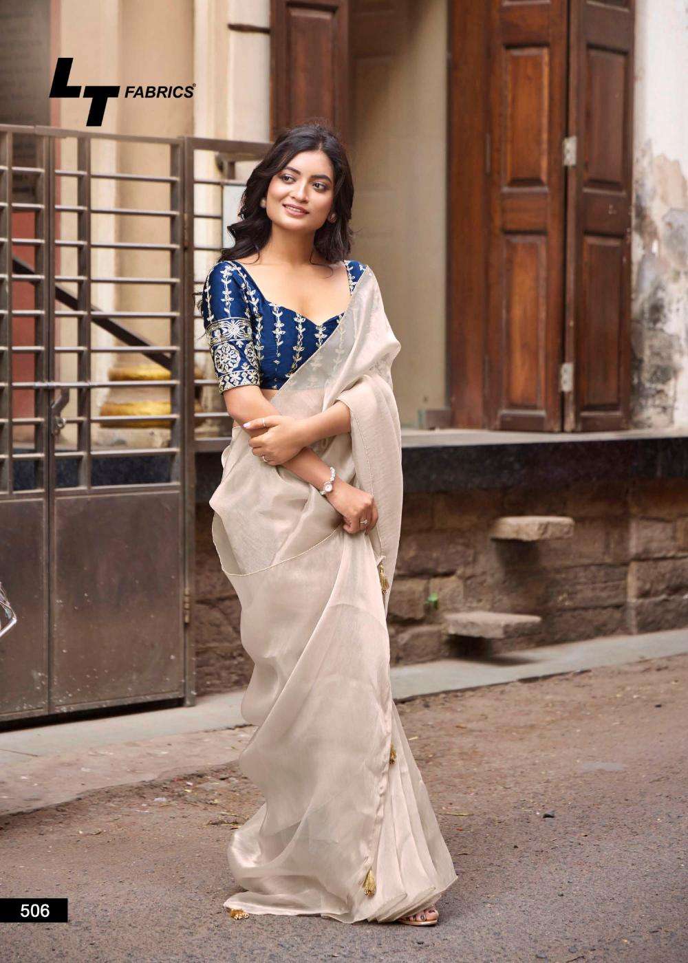 lt fashions presents utopia vol-5 colour addition malai silk best saree catalog wholesaler and exporter 