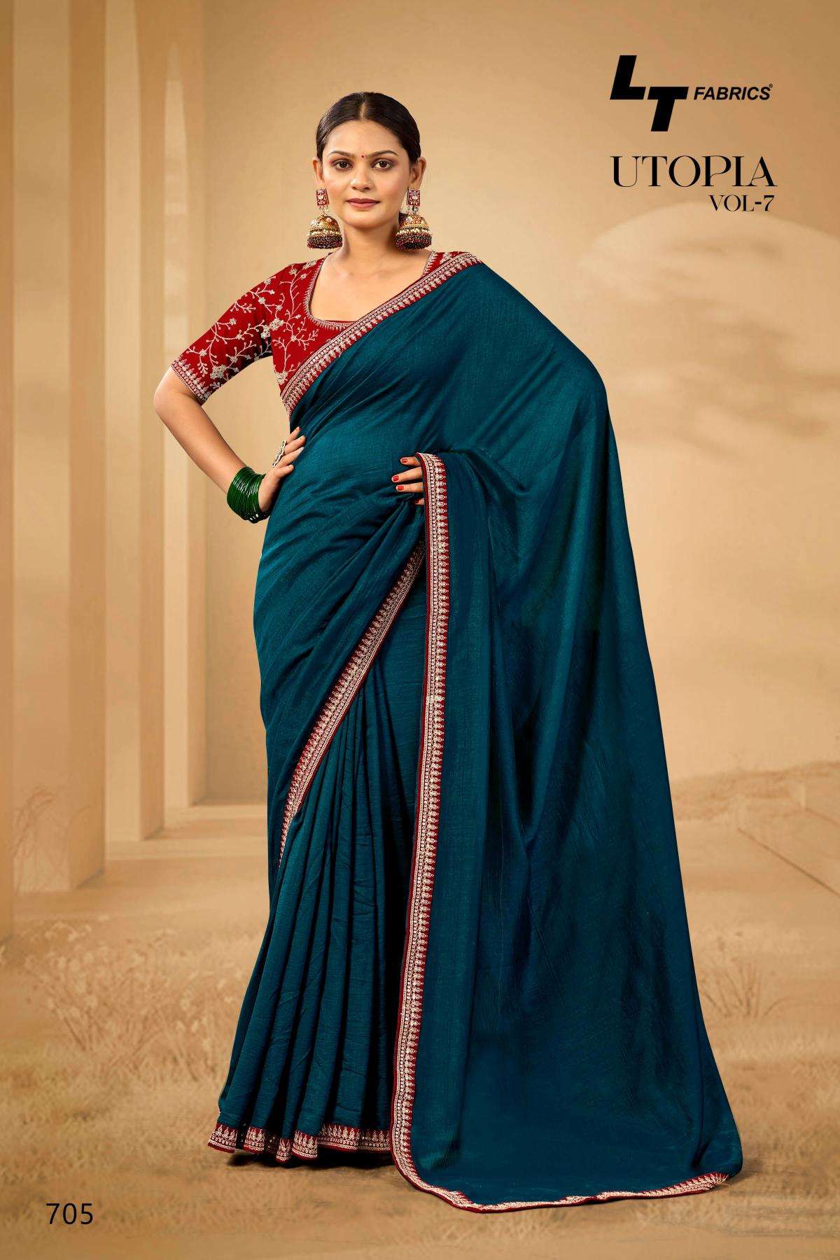 lt fashions presents utopia vol-7 traditional malai silk saree catalog wholesaler and exporter in surat 