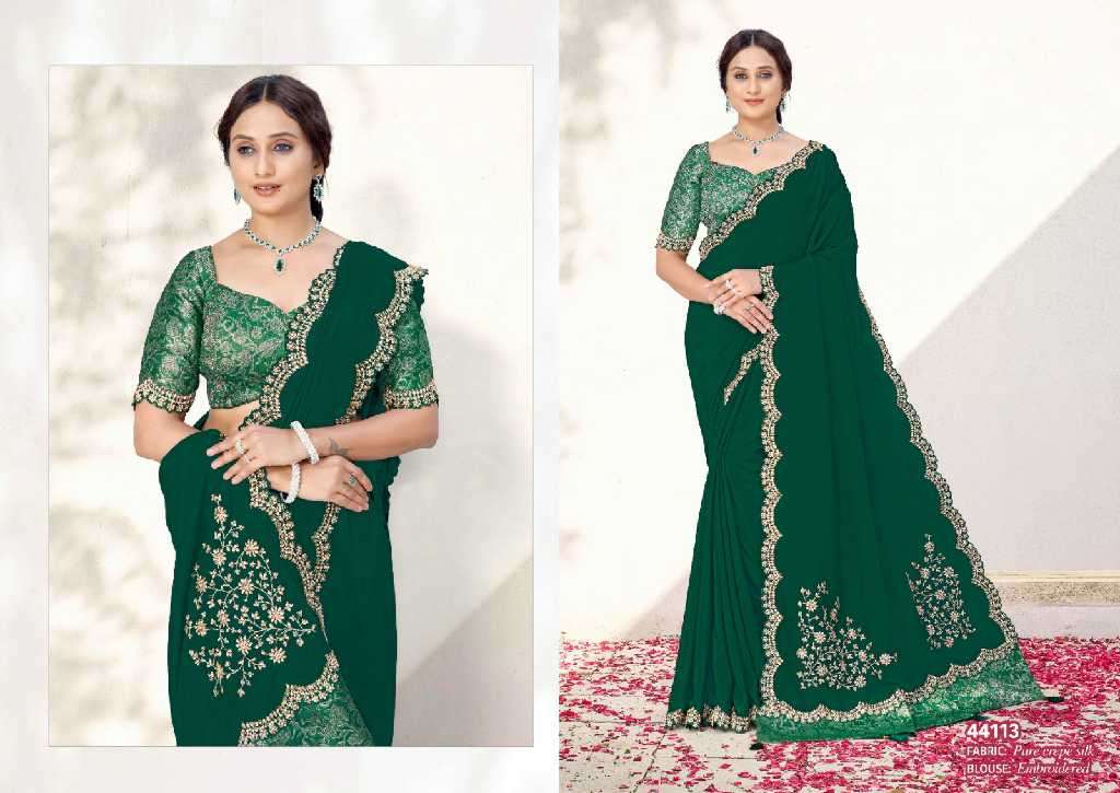 Mahotsav Presents Norita 44100 Series Varya Wholesale Party Wear Designer Sarees Catalog Wholesaler And Exporter 