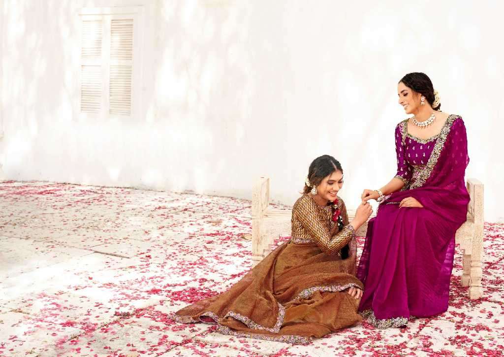 Mahotsav Presents Norita 44100 Series Varya Wholesale Party Wear Designer Sarees Catalog Wholesaler And Exporter 