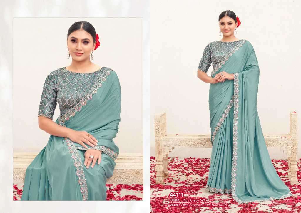 Mahotsav Presents Norita 44100 Series Varya Wholesale Party Wear Designer Sarees Catalog Wholesaler And Exporter 