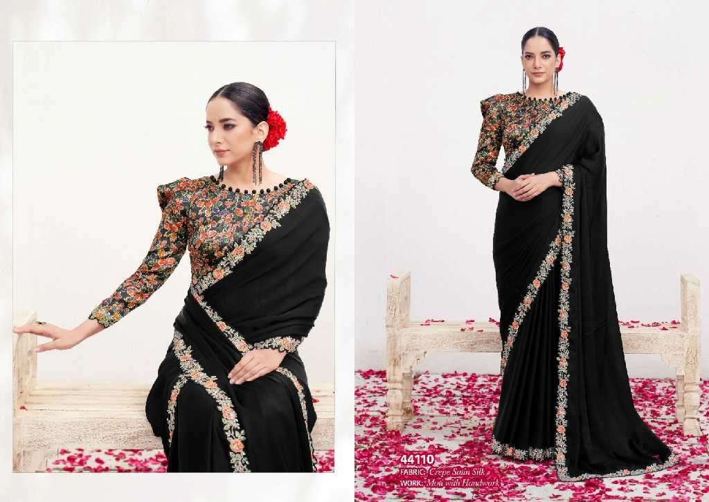 Mahotsav Presents Norita 44100 Series Varya Wholesale Party Wear Designer Sarees Catalog Wholesaler And Exporter 