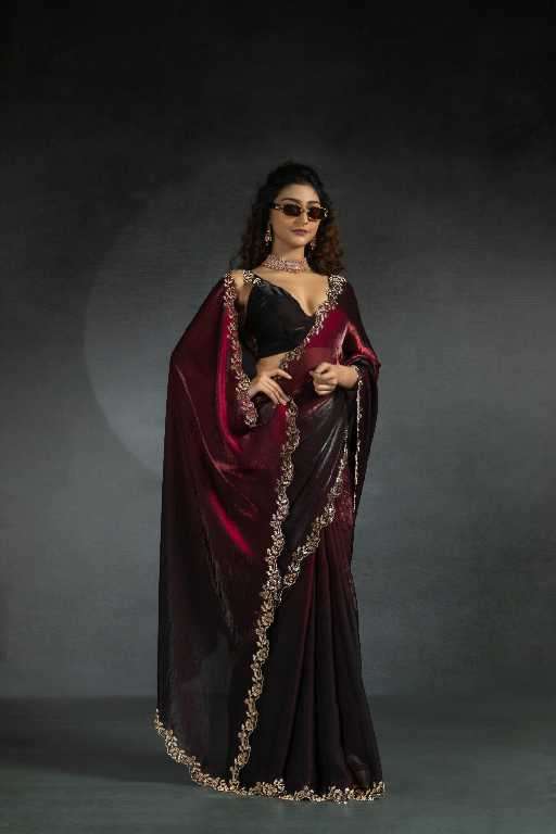 Mehak Presents Mehak 1161A To 1161E Colour Wholesale Party Wear Ethnic Sarees Catalog Wholesaler And Exporter