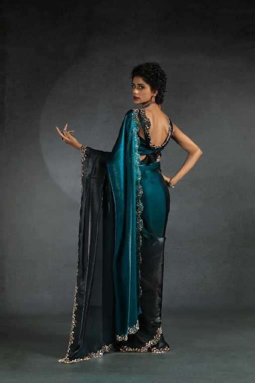 Mehak Presents Mehak 1161A To 1161E Colour Wholesale Party Wear Ethnic Sarees Catalog Wholesaler And Exporter