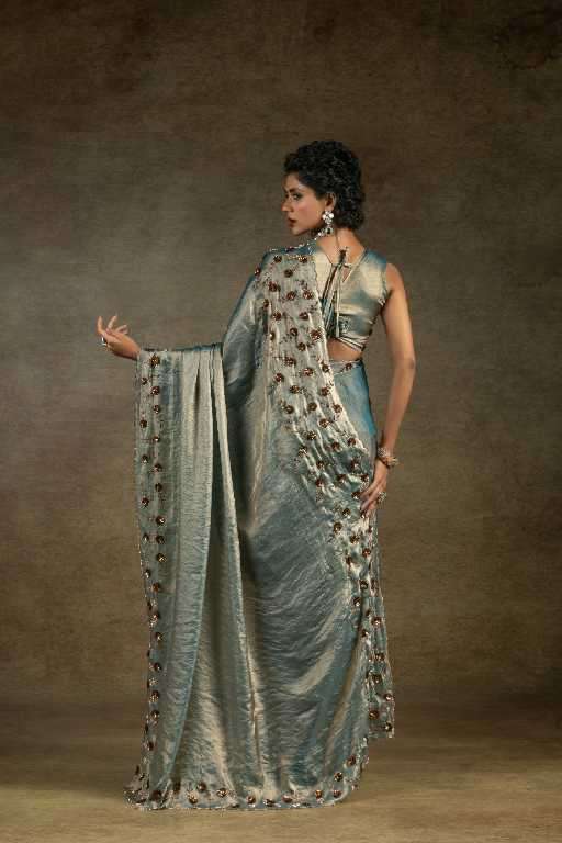 Mehak Presernts Mehak 1158A To 1158E Colour Wholesale Party Wear Ethnic Sarees Catalog Wholesaler and exporter 