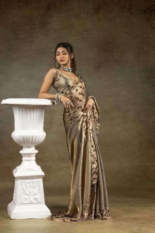 Mehak Presernts Mehak 1158A To 1158E Colour Wholesale Party Wear Ethnic Sarees Catalog Wholesaler and exporter 