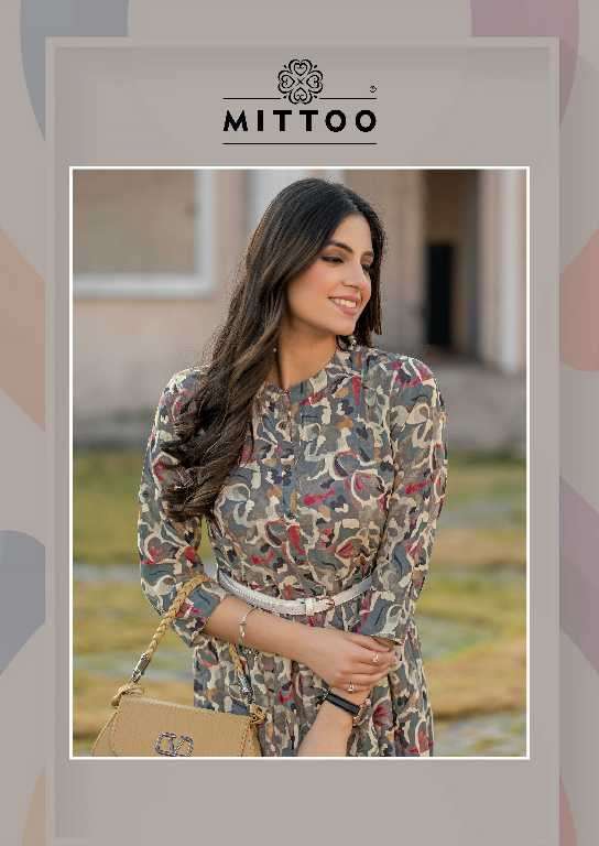 Mittoo Presents Belt Vol-20 Wholesale Rayon Print With Belt Kurtis Catalog Wholesaler And Exporter 