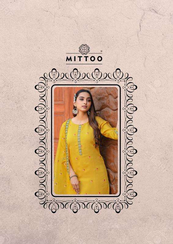 Mittoo Presents Saanj Modal Silk Fully Stitch Classic Look Kurtis Catalog Wholesaler And Exporter 