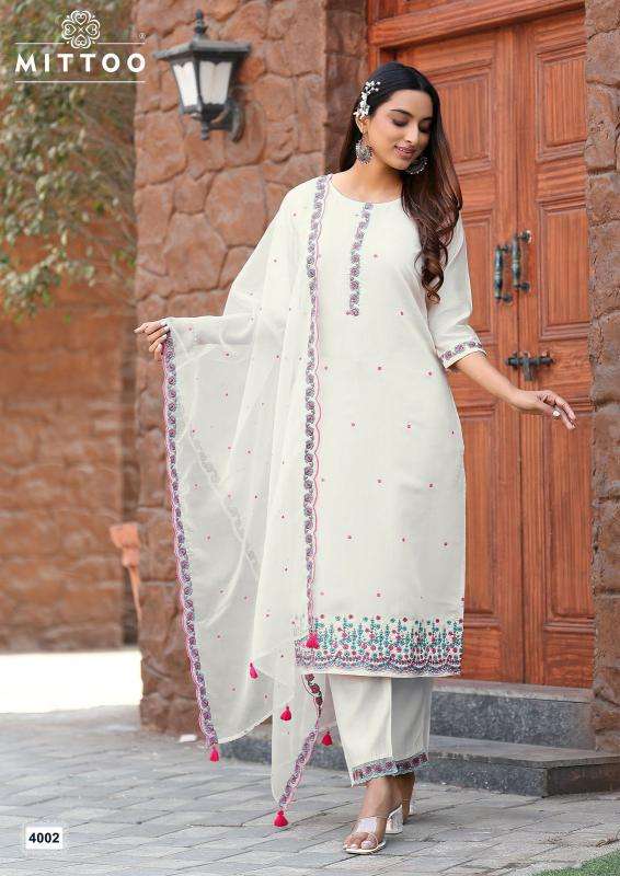 Mittoo Presents Saanj Modal Silk Fully Stitch Classic Look Kurtis Catalog Wholesaler And Exporter 