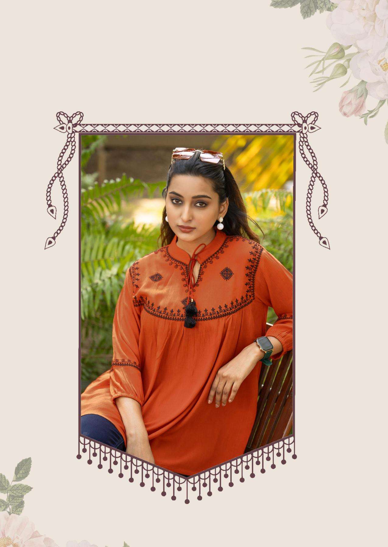 Mittoo Presents Victoria Vol-9 Short Tops Catalog Wholesaler And Exporter in surat