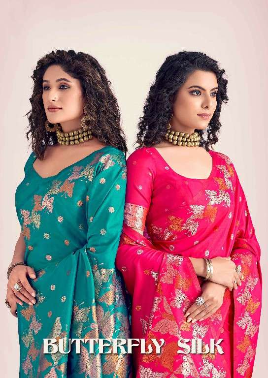 Rajpath Presents Butterfly Silk Wholesale Banarasi Soft Silk Weaving Festive Sarees Catalog Wholesaler And Exporter