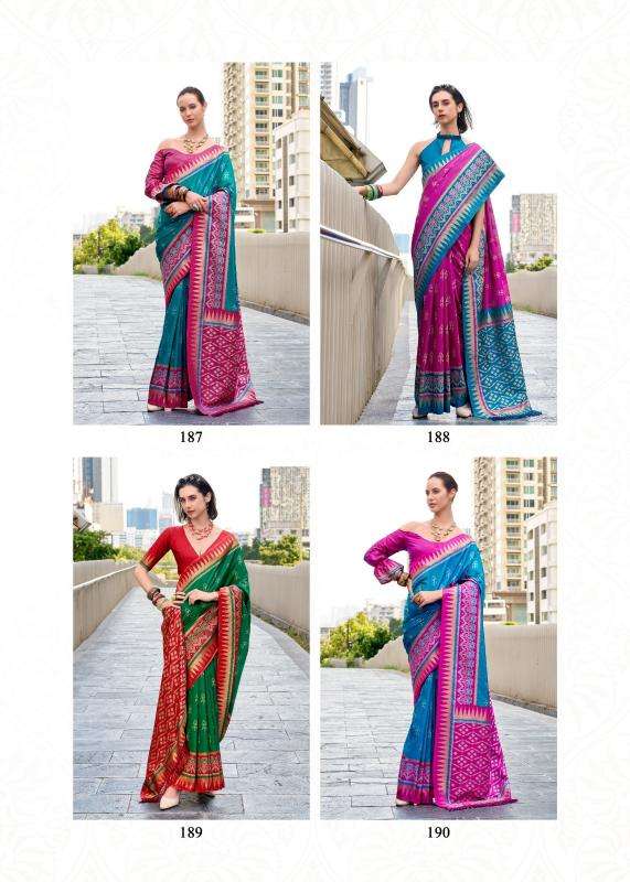 Rajpath Presents Qutab Minar Soft Silk Womens Indian Sarees Catalog Wholesaler And Exporter In Surat