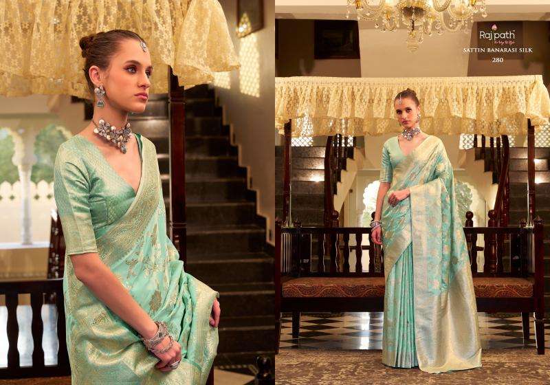 Rajpath Presents Shella Silk Soft Satin Silk Saree Catalog Wholesaler And Exporter 