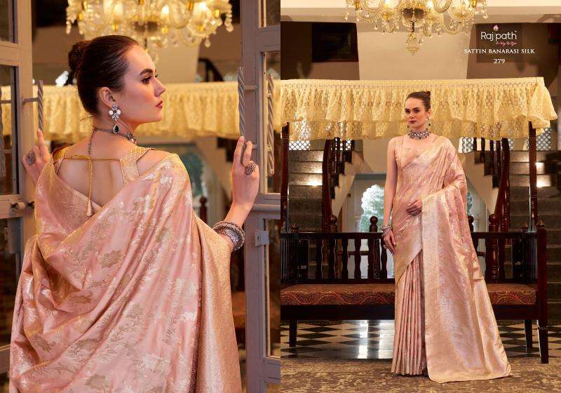 Rajpath Presents Shella Silk Soft Satin Silk Saree Catalog Wholesaler And Exporter 