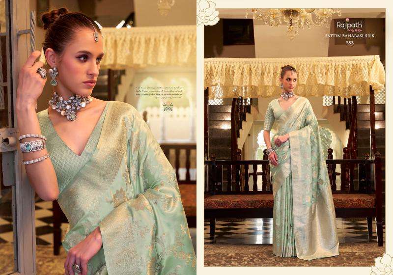 Rajpath Presents Shella Silk Soft Satin Silk Saree Catalog Wholesaler And Exporter 