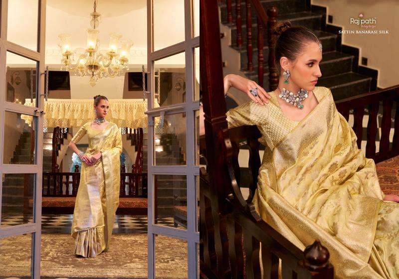 Rajpath Presents Shella Silk Soft Satin Silk Saree Catalog Wholesaler And Exporter 
