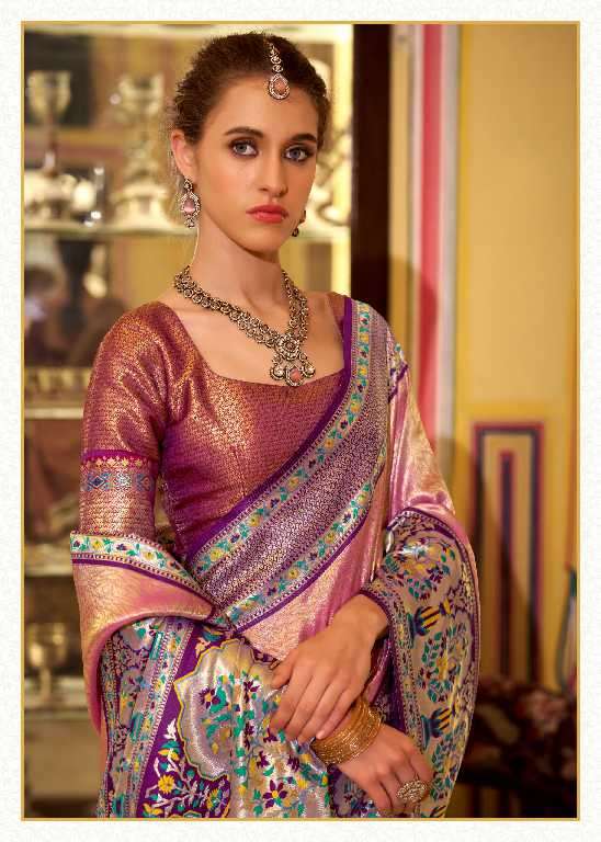 Rajpath Presents Virashat Silk Wholesale Soft Tissue Silk Party Wear Sarees Catalog Wholesaler And Exporter 