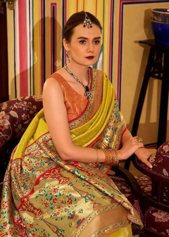 Rajpath Presents Virashat Silk Wholesale Soft Tissue Silk Party Wear Sarees Catalog Wholesaler And Exporter 