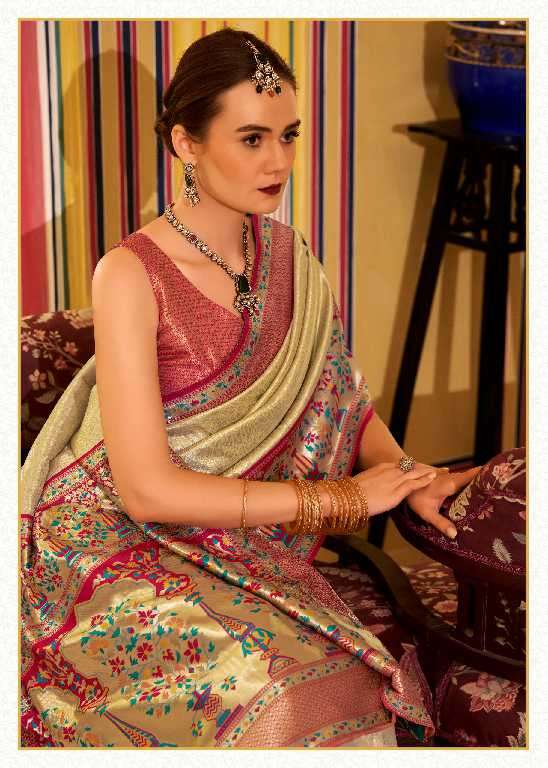 Rajpath Presents Virashat Silk Wholesale Soft Tissue Silk Party Wear Sarees Catalog Wholesaler And Exporter 